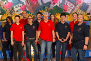 Backstage beim ECV 2016