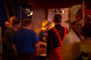 Backstage beim ECV 2016