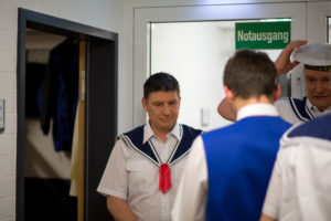 Backstage beim ECV 2016