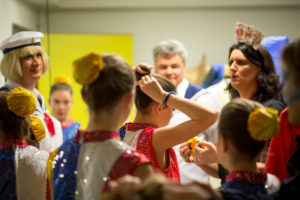 Backstage beim ECV 2016