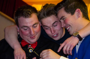 Backstage beim ECV 2016