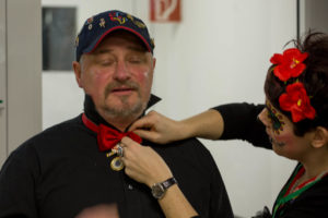 Backstage beim ECV 2016