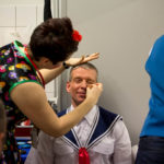 Backstage beim ECV 2016