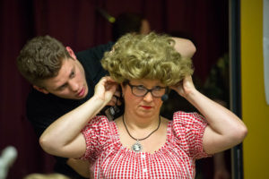 Backstage beim ECV 2016