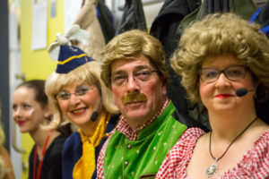 Backstage beim ECV 2016