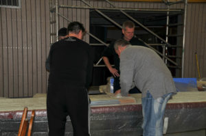 Abbau nach der Kampagne 2016