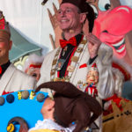 Harlekin-Mütze vom Fanclub