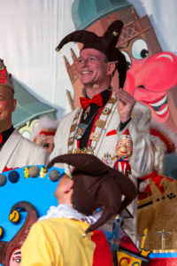 Harlekin-Mütze vom Fanclub